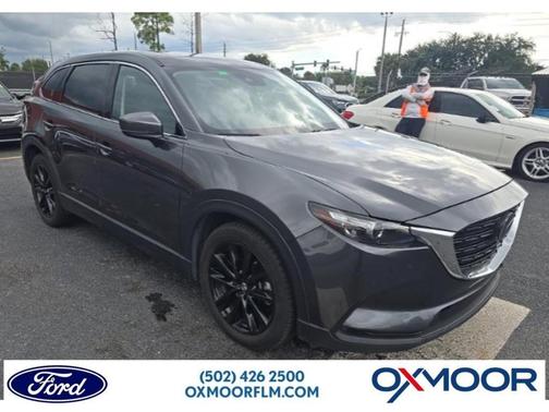 Machine Gray Metallic 2023 Mazda CX-9 Touring Plus