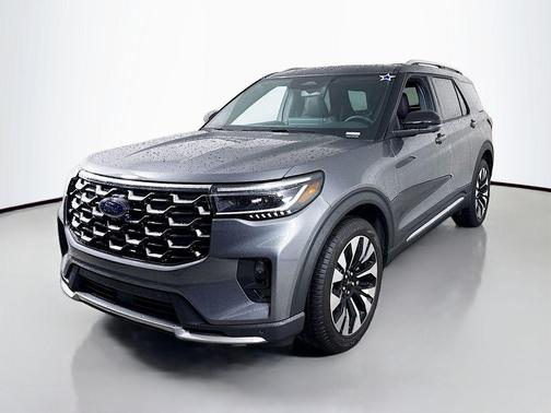Carbonized Gray Metallic 2026 Ford Explorer Platinum