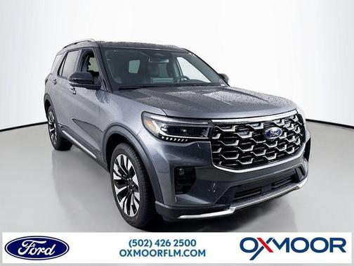 Carbonized Gray Metallic 2026 Ford Explorer Platinum