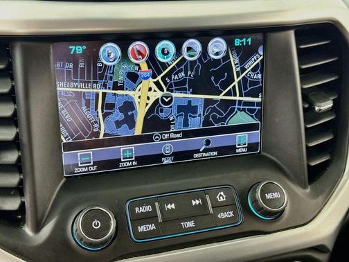 Blue Steel Metallic 2018 GMC Acadia SLT-1