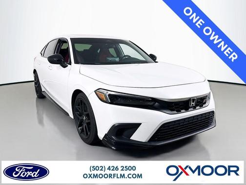 Platinum White Pearl 2023 Honda Civic Si Base