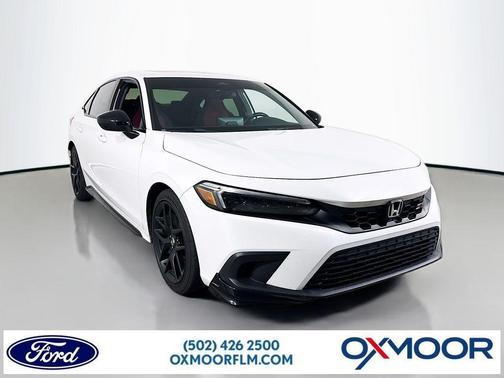 Platinum White Pearl 2023 Honda Civic Si Base