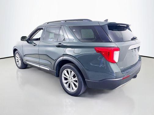 Forged Green Metallic 2023 Ford Explorer XLT