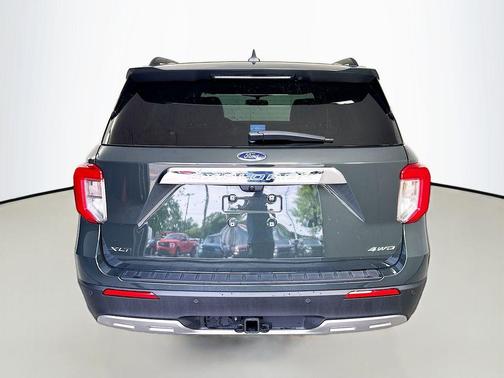 Forged Green Metallic 2023 Ford Explorer XLT
