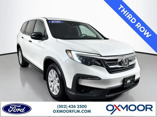 Platinum White Pearl 2020 Honda Pilot LX