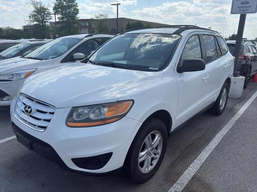 Frost White Pearl 2011 Hyundai SANTA FE GLS