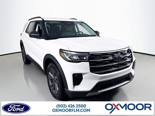 Star White 2026 Ford Explorer Active