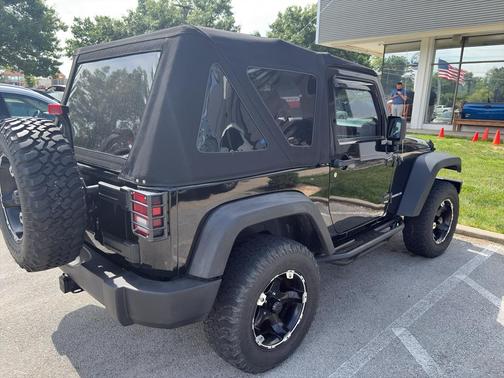 Black 2012 Jeep Wrangler Sport