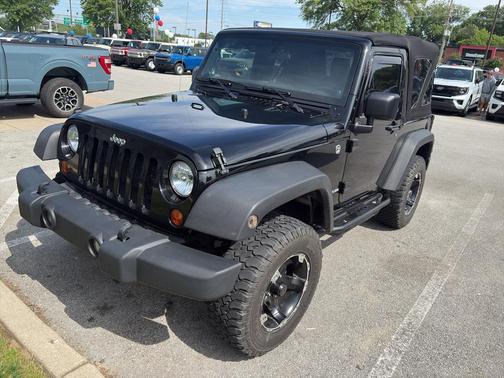 Black 2012 Jeep Wrangler Sport