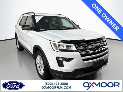 Oxford White 2018 Ford Explorer XLT