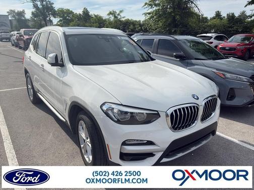 Alpine White 2019 BMW X3 sDrive30i