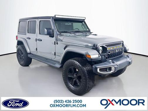 Sting Gray Clearcoat 2021 Jeep Wrangler Unlimited Sahara