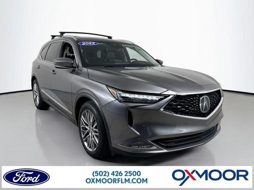 Liquid Carbon Metallic 2022 Acura MDX Advance