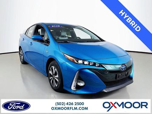 Blue 2019 Toyota Prius Prime Advanced