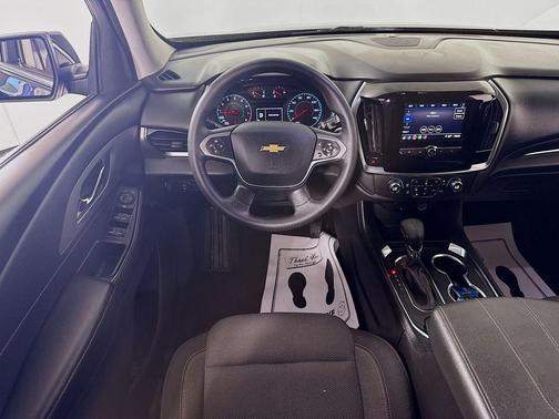 Mosaic Black Metallic 2021 Chevrolet Traverse LS