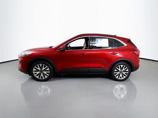 Rapid Red Metallic Tinted Clearcoat 2020 Ford Escape Titanium