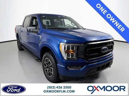 Atlas Blue Metallic 2023 Ford F-150 XLT