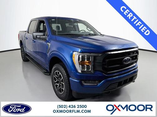 Atlas Blue Metallic 2023 Ford F-150 XLT