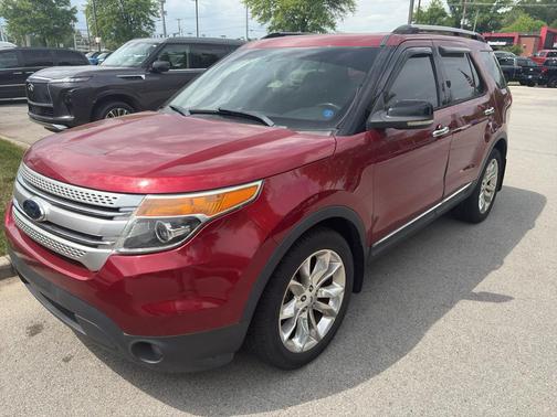 Ruby Red Metallic Tinted Clearcoat 2013 Ford Explorer XLT