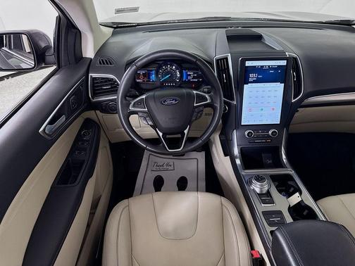 Carbonized Gray Metallic 2022 Ford Edge Titanium