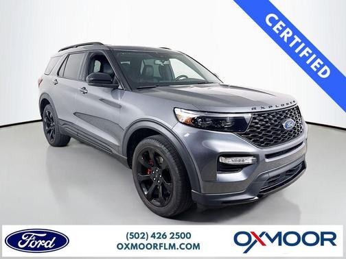 Carbonized Gray Metallic 2023 Ford Explorer ST
