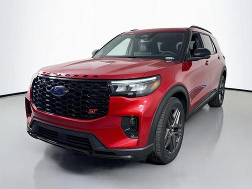Rapid Red Metallic Tinted Clearcoat 2026 Ford Explorer ST