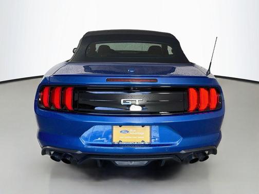 Atlas Blue Metallic 2022 Ford Mustang GT Premium