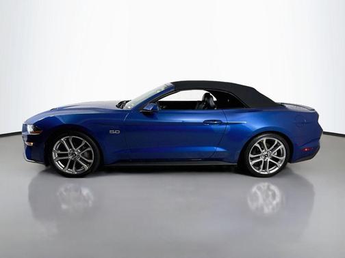 Atlas Blue Metallic 2022 Ford Mustang GT Premium