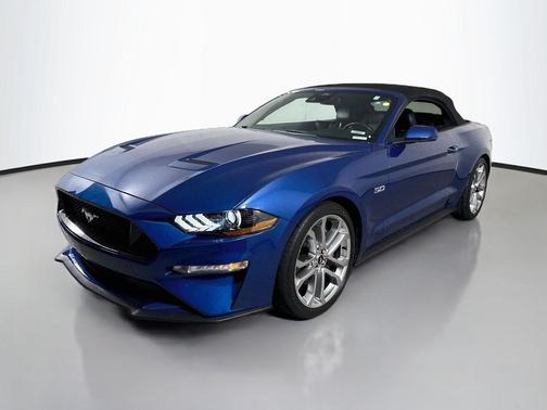 Atlas Blue Metallic 2022 Ford Mustang GT Premium