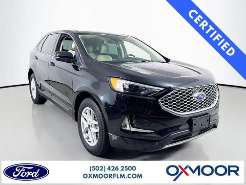 Agate Black Metallic 2023 Ford Edge SEL