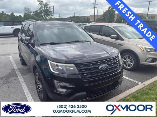Shadow Black 2016 Ford Explorer Sport