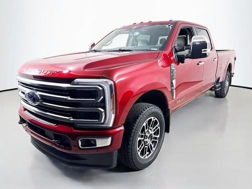 Ruby Red Metallic Tinted Clearcoat 2026 Ford F-350 Platinum