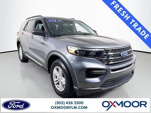 Carbonized Gray Metallic 2022 Ford Explorer XLT
