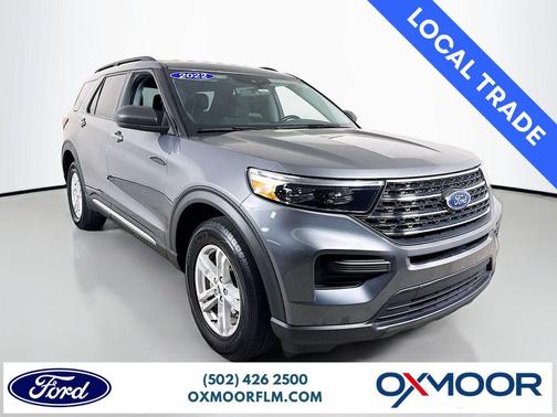 Carbonized Gray Metallic 2022 Ford Explorer XLT