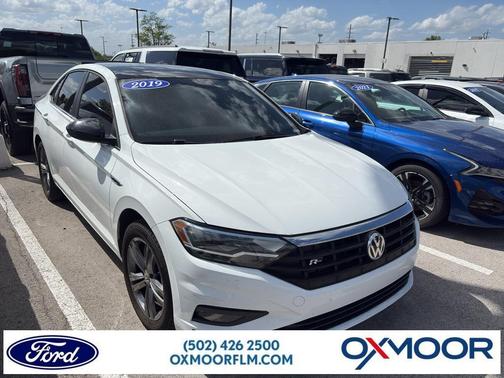 Pure White 2019 Volkswagen Jetta 1.4T R-Line