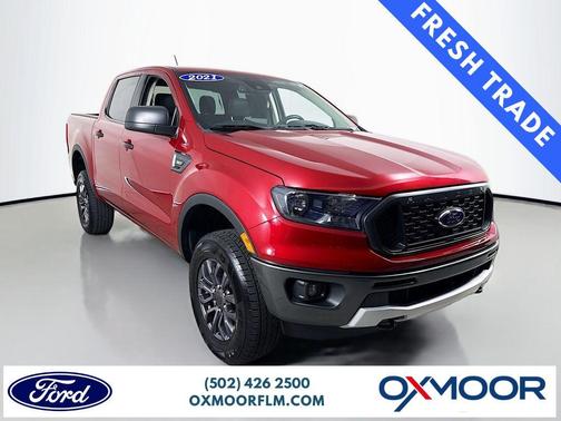 Rapid Red Metallic Tinted Clearcoat 2021 Ford Ranger XLT