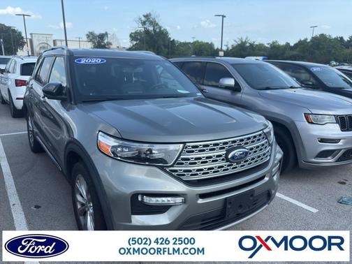 Silver Spruce Metallic 2020 Ford Explorer Limited