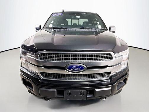 Shadow Black 2018 Ford F-150 Platinum