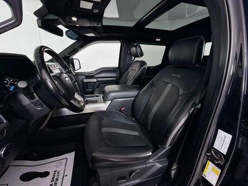 Shadow Black 2018 Ford F-150 Platinum