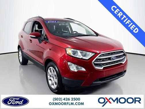 Ruby Red Metallic Tinted Clearcoat 2021 Ford EcoSport SE