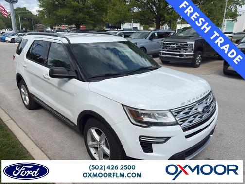 Oxford White 2019 Ford Explorer XLT