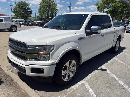 Star White 2020 Ford F-150 Platinum