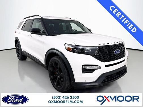 Star White 2023 Ford Explorer ST