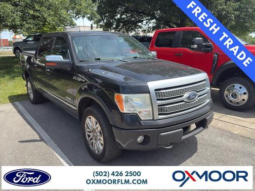 Tuxedo Black Metallic 2012 Ford F-150 Platinum