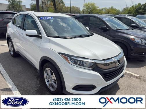 Platinum White Pearl 2020 Honda HR-V LX