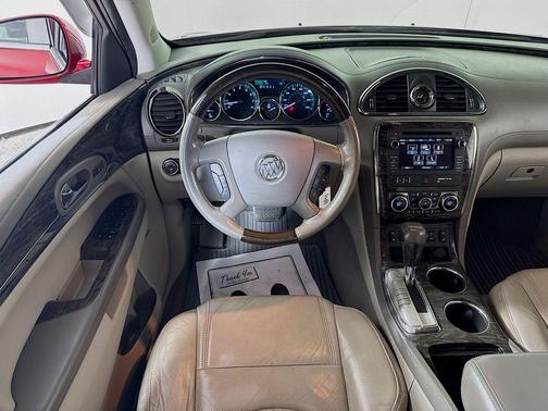 Crystal Red Tintcoat 2014 Buick Enclave Leather