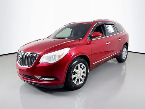 Crystal Red Tintcoat 2014 Buick Enclave Leather