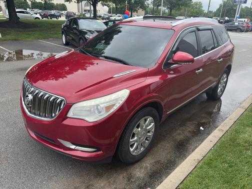 Crystal Red Tintcoat 2014 Buick Enclave Leather