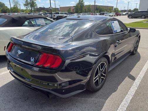 Shadow Black 2018 Ford Mustang EcoBoost