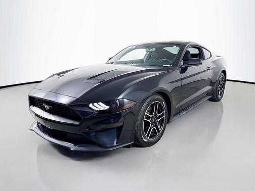 Shadow Black 2018 Ford Mustang EcoBoost